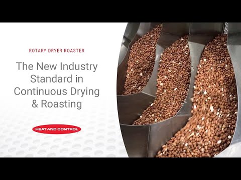 Rotary Dryer Roaster (RDR) - The New Industry Standard in Continuous Drying &