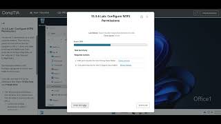 CompTIA A+ 15.3.6 - Configure NTFS Permissions (Silent Walk Through)