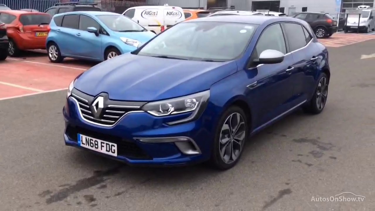 Renault megane blue