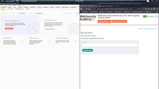 Reflected XSS protected by CSP, with dangling markup attack (Video solution, Audio)