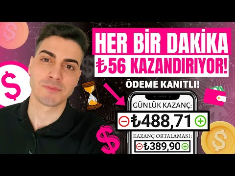 HER DAKİKA $3 (56 TL) KAZANDIRAN YENİ SİSTEM! 💰 - İnternetten Para Kazanma Yolları ( Dolar Kazanma )