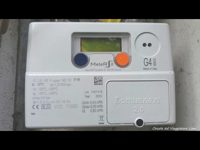 Guida pratica autolettura GAS - contatore digitale -uso tasti  blu-arancio/batteria/matric.contatore - YouTube