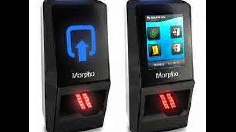 Initial Configuration for Morpho Manager software with Sigma lite devices
