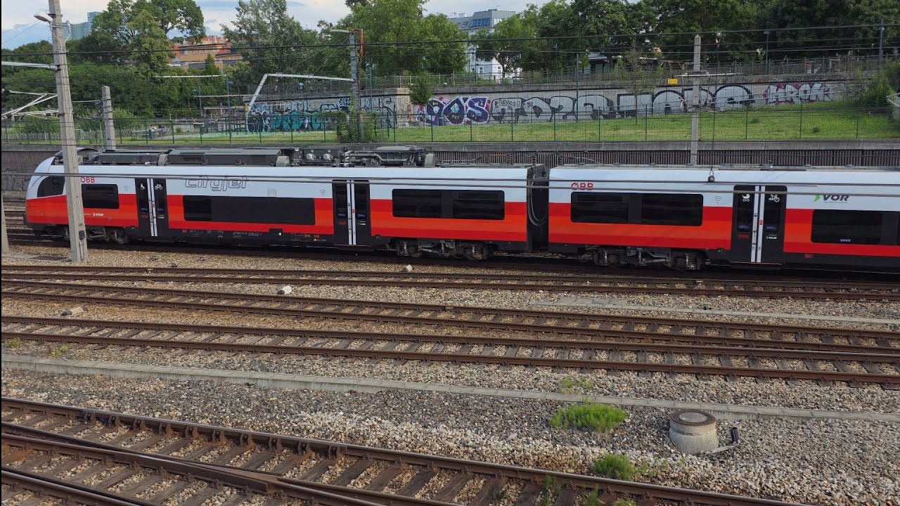 ÖBB Cityjet vor dem Bahnhof Wien Meidling 4746 051-3 und 4746 002-6  4K