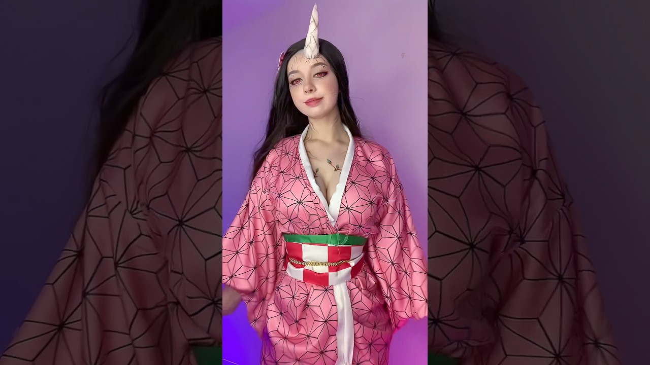 💗💗💗 #cosplay #nezukokamado #nezuko #kimetsunoyaiba #demonslayer #dance #anime #tiktok #shorts