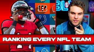 Ranking Every NFL Team From Most HATED to My FAVORITE