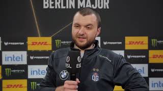Nigma Galaxy MIND CONTROL "Thanks to OG for inviting me" at BERLIN MAJOR 2023