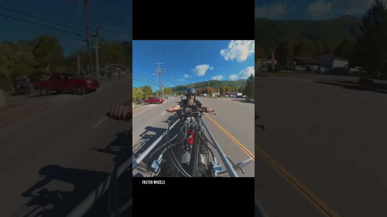 The Roaddog Biggest bike in the world 17foot long 