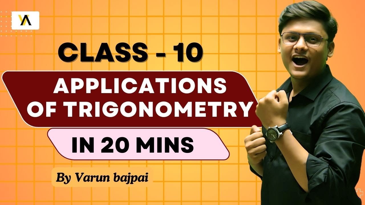 Applications of Trigonometry' in just 20 minutes! 🚀 Class-10 - YouTube