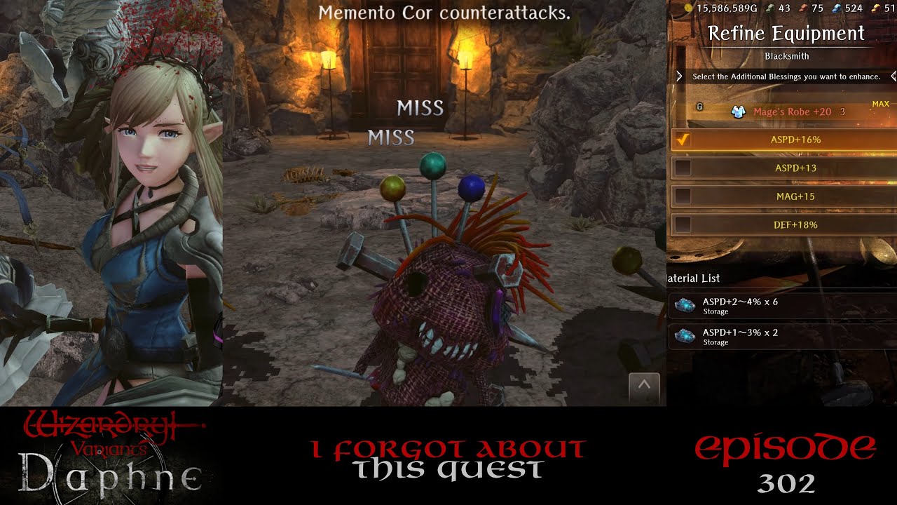 I Almost Missed the Cursed Sack Dolls Quest — Wizardry Variants
