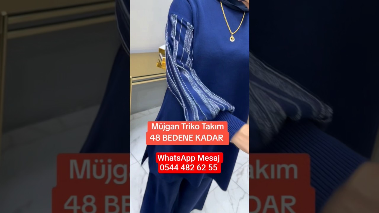 Hem Şık, Hem Rahat 📌 Müjgan Triko Takım kod 4767  
