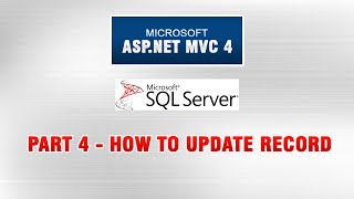 ASP.NET MVC 4 Database Tutorial In Urdu - How to Update Record