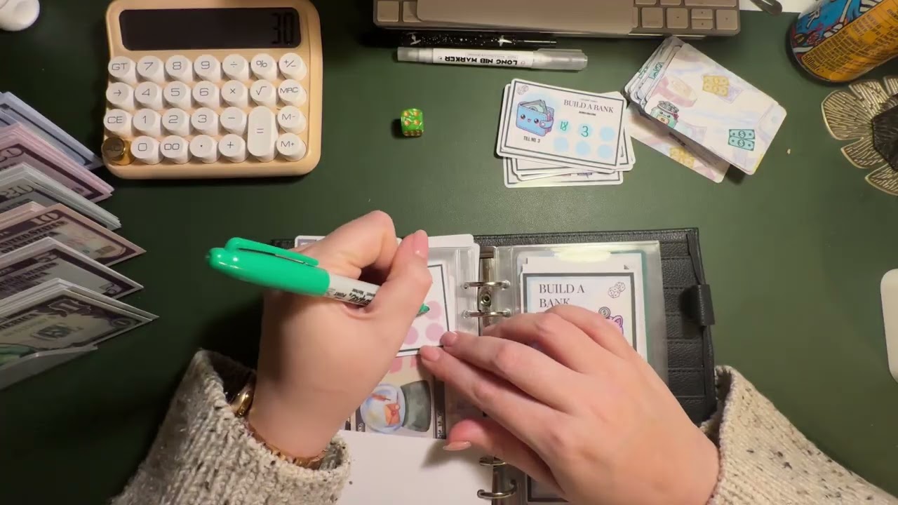 💰BUILD A BANK - Savings Challenge - Cashstuffing - Feb w2