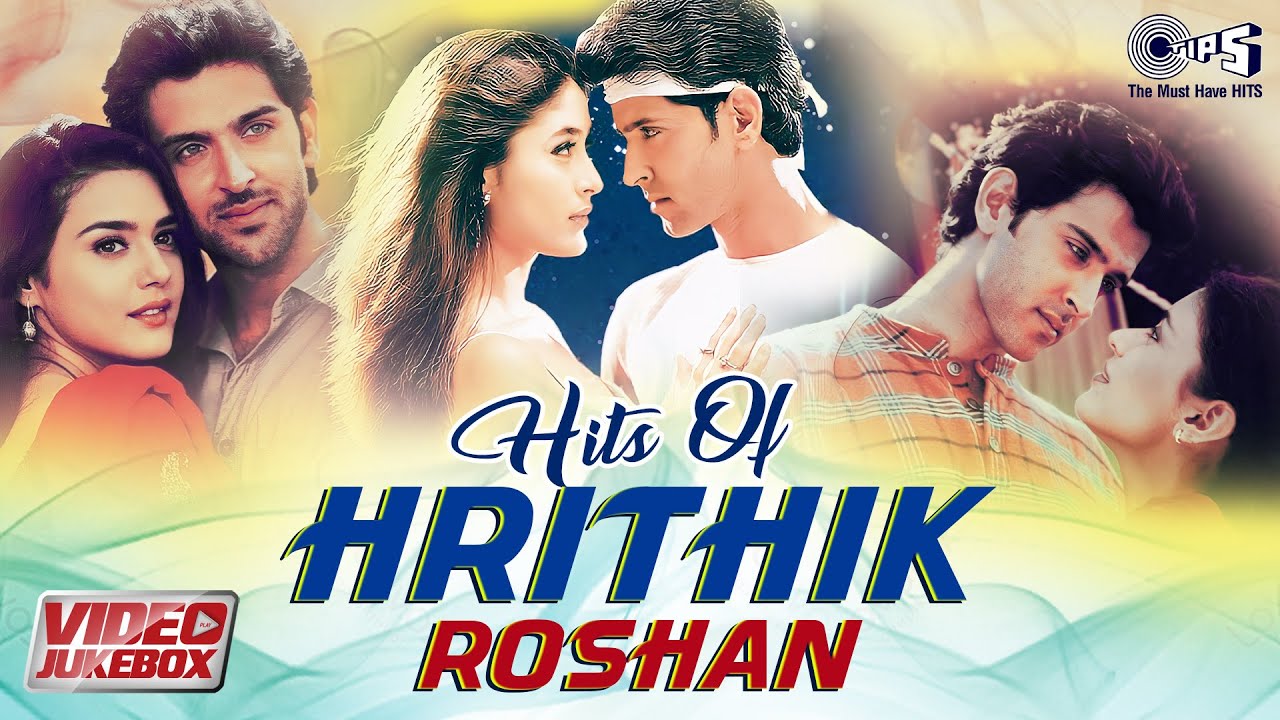 Hits Of Hrithik Roshan  Birthday Special  Hindi Romantic Songs  Love Songs Hindi  Video Jukebox