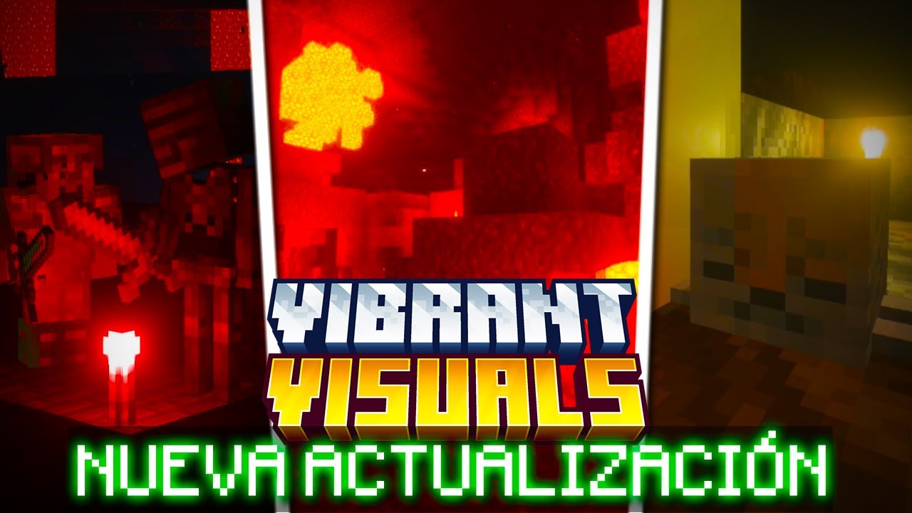 NUEVA ACTUALIZACIÓN DE LOS VIBRANT VISUALS | Shaders Para Minecraft ...