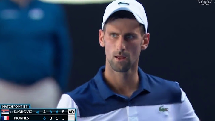 Novak Djokovic vs Gael Monfils Highlights AO 2018 720p