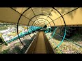 【4K60P】日本最長 日本平動物園 ローラー滑り台 ローラースライダー 390m / 1280ft Roller slide at Shizuoka Nihondaira Zoo