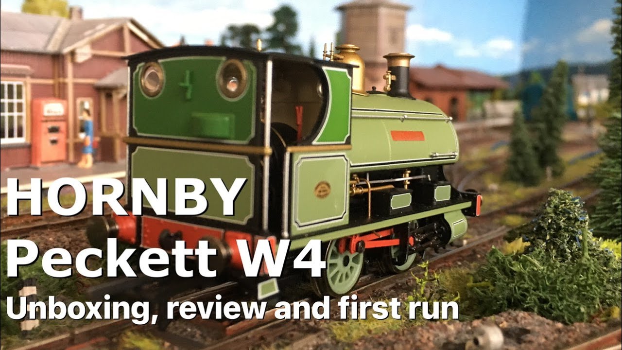 Hornby Peckett W4 R3640 Niclausse 882 OO gauge - Unboxing, review