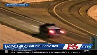 Pottawattamie County seeks help to find driver in hit-and-run near Council Bluffs