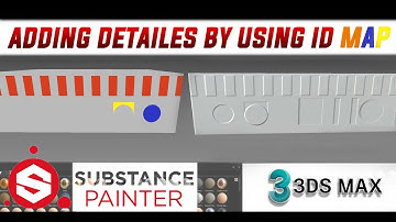 USE ID MASK TO ADDING DETAILS IN SUBSTANCE PAINTER