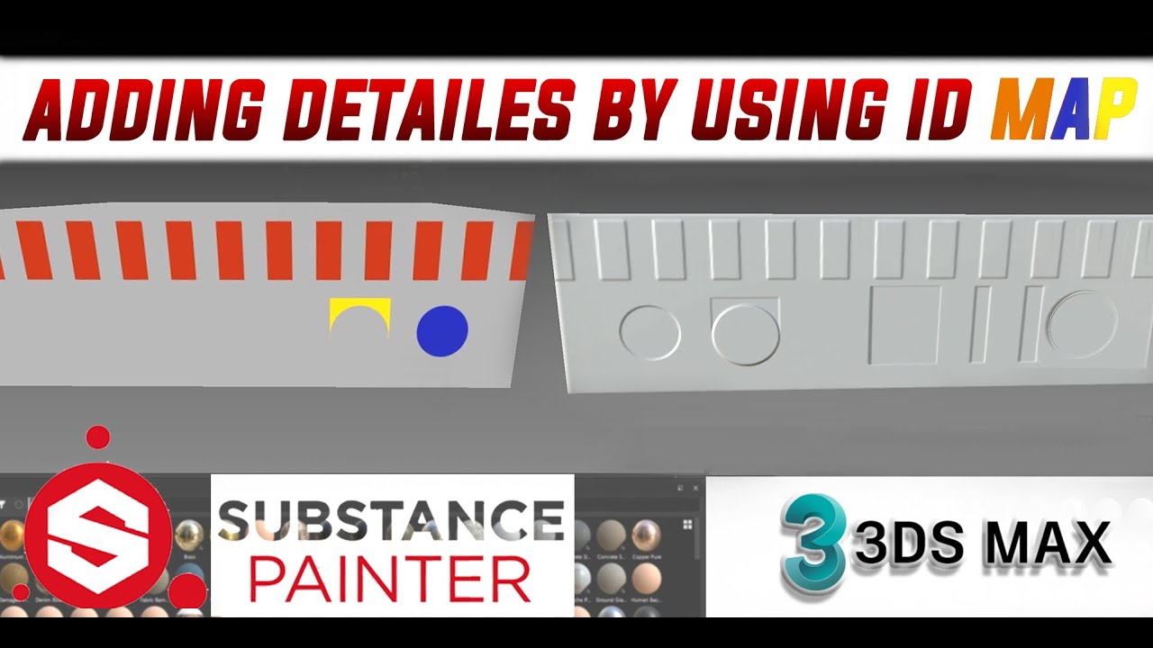 USE ID MASK TO ADDING DETAILS IN SUBSTANCE PAINTER