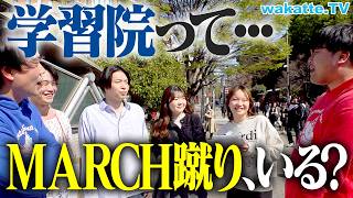 【MARCHブランド】それでも学習院？“蹴り組”の本音がヤバすぎた！【wakatte TV】#1405

