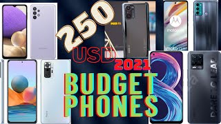 Best Smartphones Under 250 USD