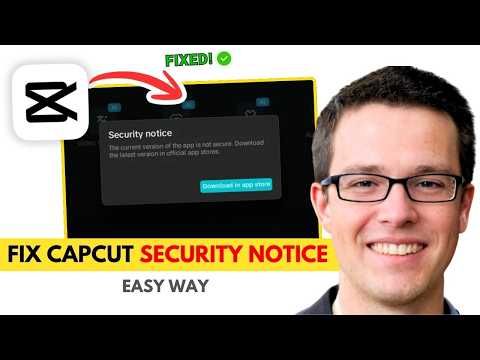 How To Fix CapCut Security Notice on PC (2026)