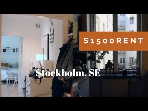 Video: Inspirerende Stockholm Loft Karakteriseret af Delightful Visual Contrasts