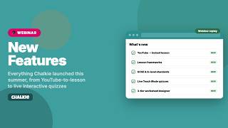 New Chalkie Features Every Teacher Should Know | Chalkie Webinar