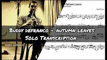 Thumbnail of Buddy DeFranco Quartet - Autumn Leaves(Clarinet Solo Transcription)