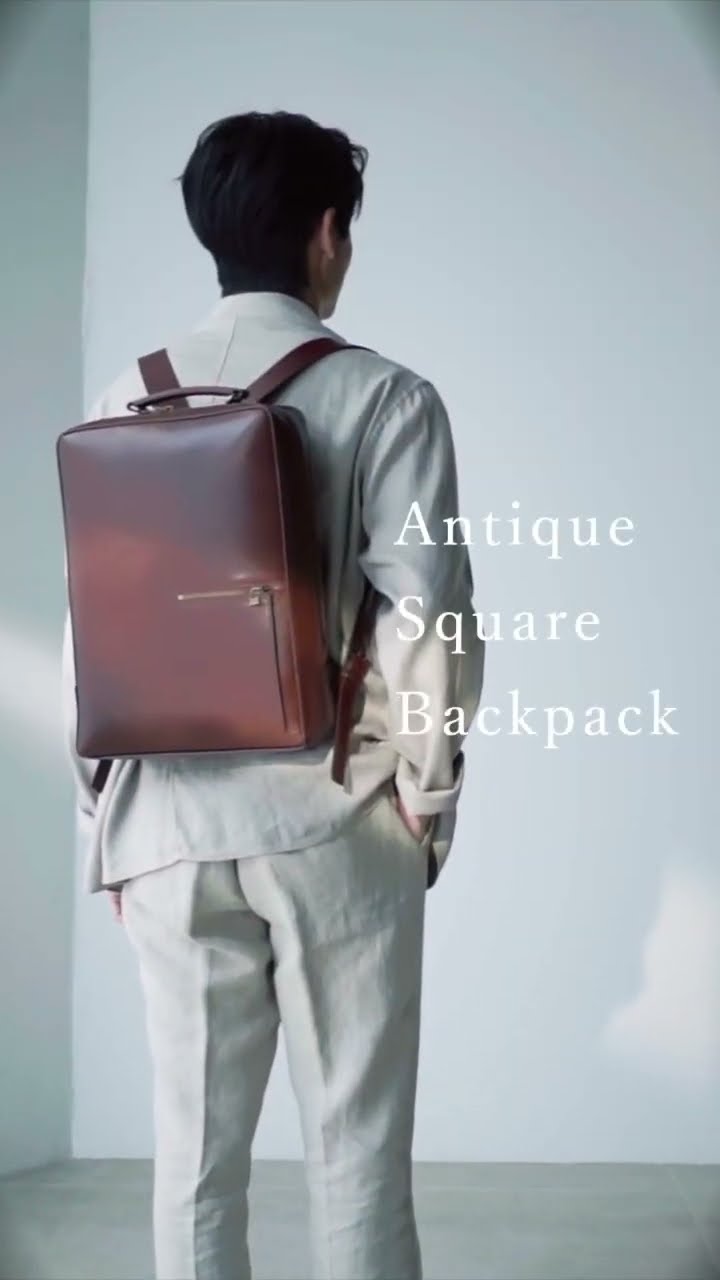 マザーハウス アンティーク スクエア バックパック Antique Square Backpack / アンティーク スクエア バックパック