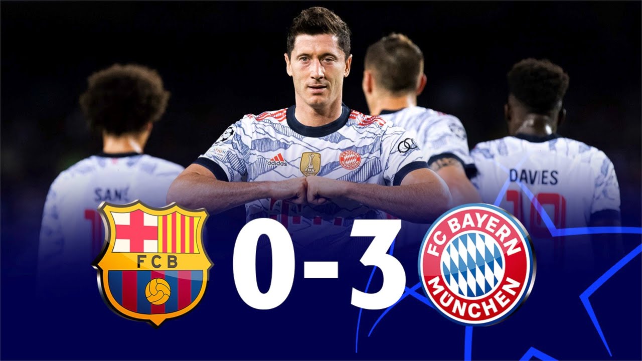 Barcelona vs Bayern Munich 0-3, Champions League, Group Stage 21/22 - MATCH REVIEW