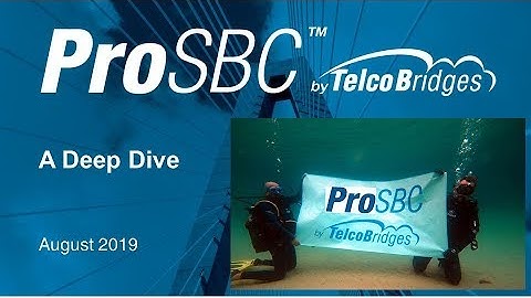 ProSBC Deep Dive