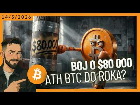 Bitcon padol pod $80 000 🔴 Claude pomohol zachrániť 5 BTC! 👍 #BTC #kryptoraňajky