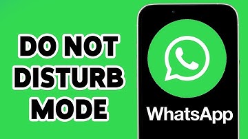 How To Put Do Not Disturb Mode On WhatsApp 2024 | WhatsApp DND Mode On iPhone