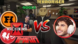Full TERRORISER HAS BEEF WITH JAMES WILLEMS, TmartTn, And MACHINIMA Sark w/ Nogla, Bruce (Dale & Dawson) News
