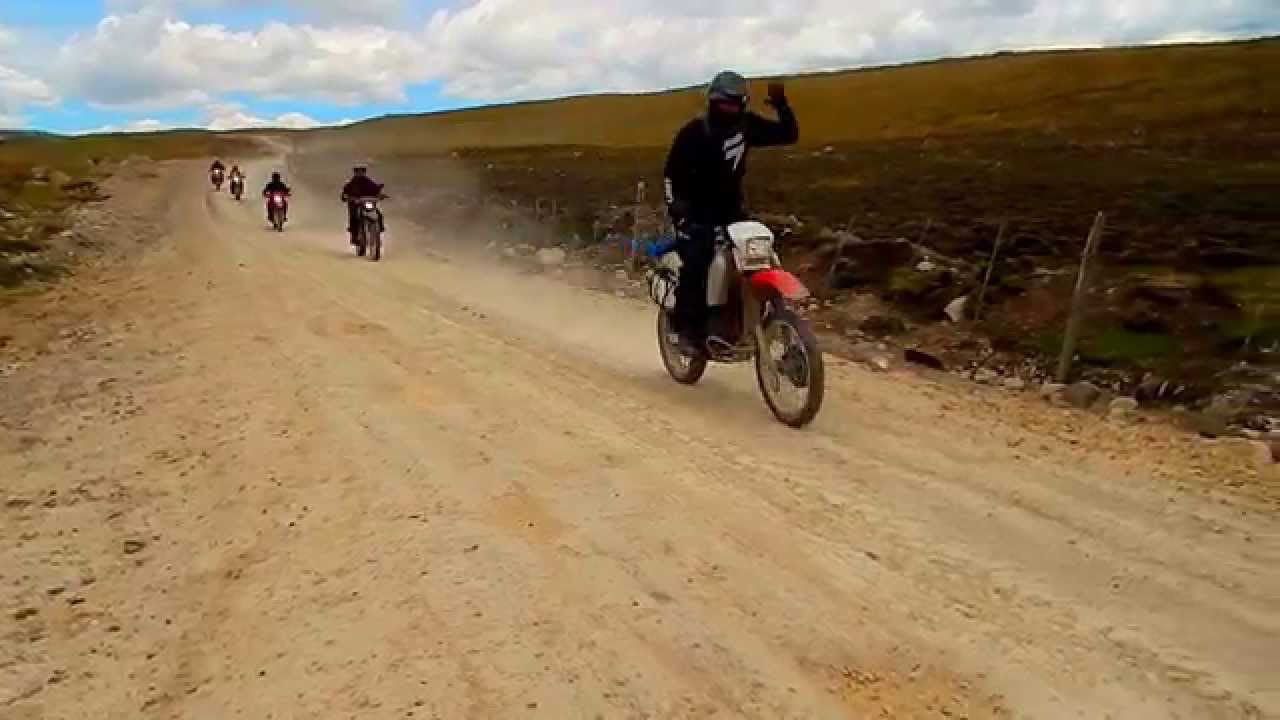 Motorcycle adventure rockin the high mountain desert of Peru