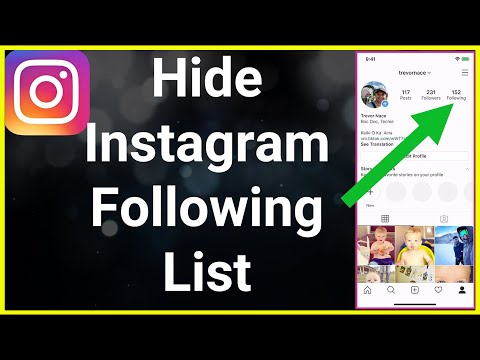 Instagram-Follower- / Follower-Liste verbergen (Tutorial)