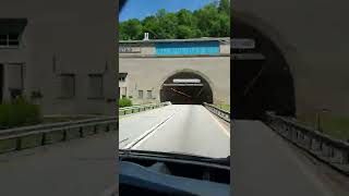 tunnels on I76 in Pennsylvania Hyperlapse