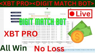 Digit Match Bot Zero Loss || Binary.com || Binary Bot || 11-09-23