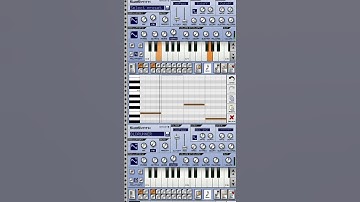 Caustic Synth BladeRunner Preset Improv + Custom Bass + Processed Drums +  // Messing around...