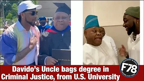 Dancing Senator and Davido's uncle, Ademola Adeleke, bags degree from US university & still Dancing