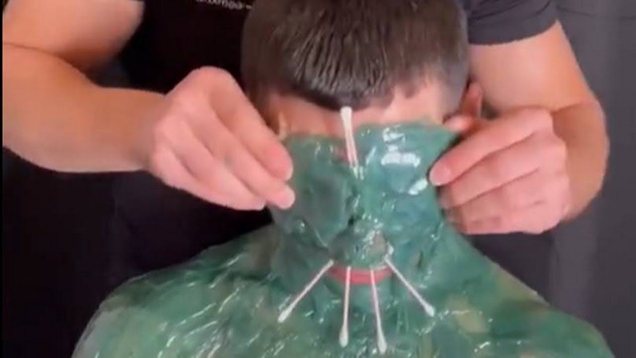 TikTok Trend Of Covering Face With Hot WAX YouTube