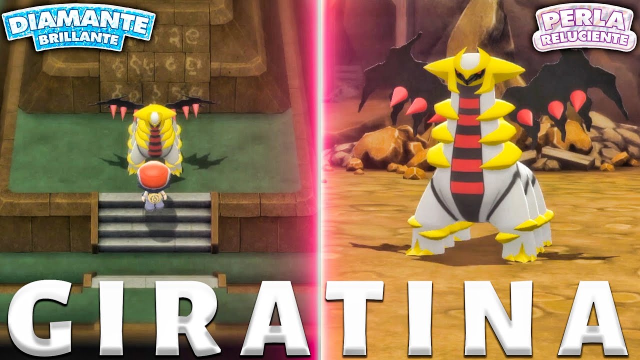 Cómo CAPTURAR a GIRATINA en POKÉMON DIAMANTE BRILLANTE PERLA RELUCIENTE