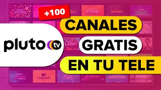 PLUTO TV 🔴 Canales de Televisión GRATIS en Directo y a la CARTA en tu Smart TV ¡En VIVO! 💜