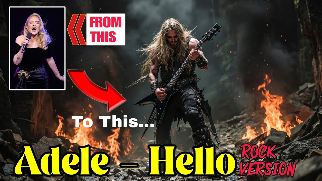 Helo - Adele (Rock version cover song + liryc by W Studio) 