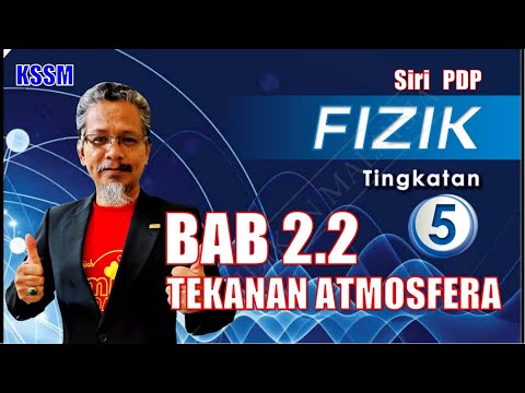 PDP 2.2 Fizik Tingkatan 5 Tajuk TEKANAN ATMOSFERA