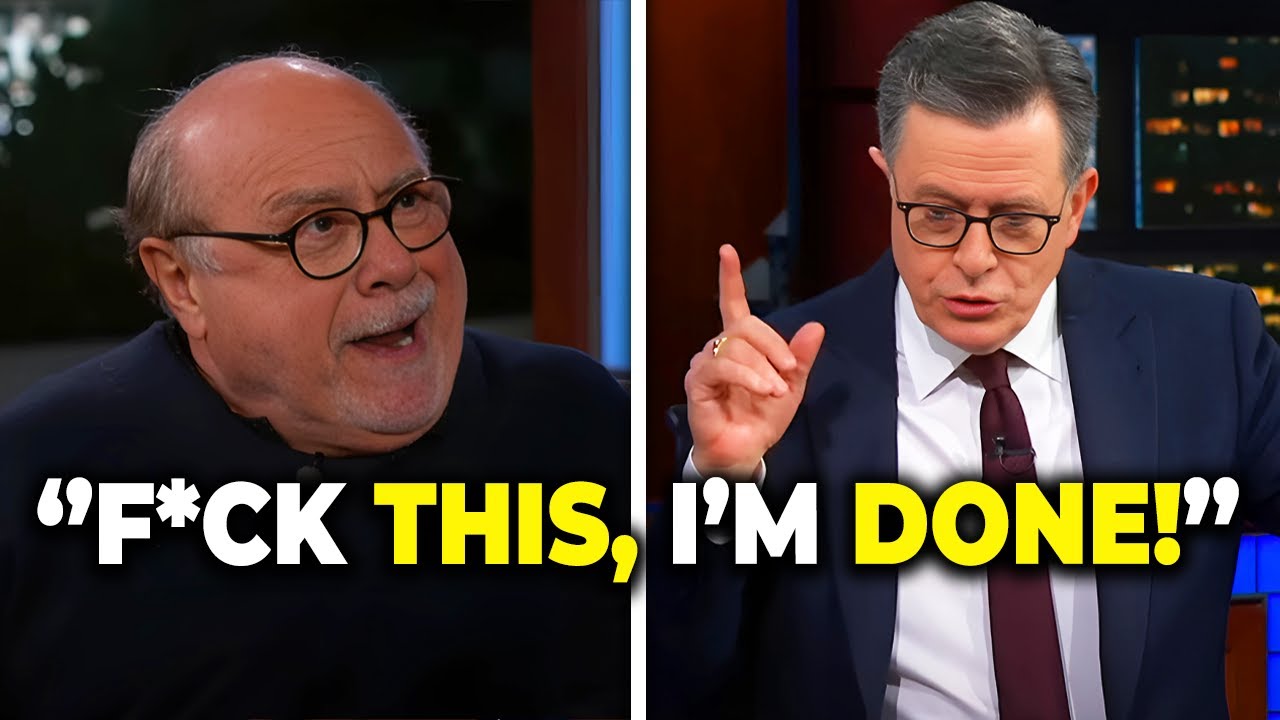 Danny DeVito Kicked Off Stephen Colbert's Show After Fiery Confrontation!