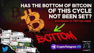 Bitcoin bottom is not in? CryptoX (Twitter) | Crypto Telegram #3
